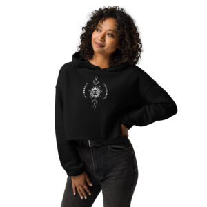 Celestial Sun - Crop Hoodie